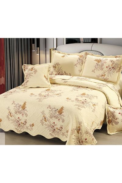 OEM Bedspread Set, 5 Pieces, 100% Cotton, Double Bed, 230×250 Cm
