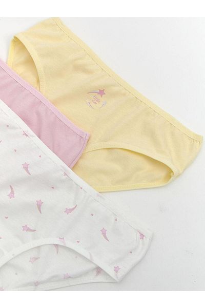 LC Waikiki Set of 3 Printed Panties for Girls