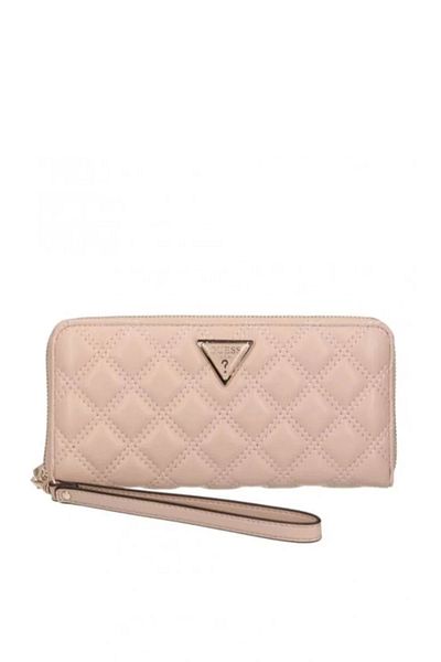 Guess Gıully Slg Large Zip Around Women's Pink Wallet Swqg8748146-Lbg