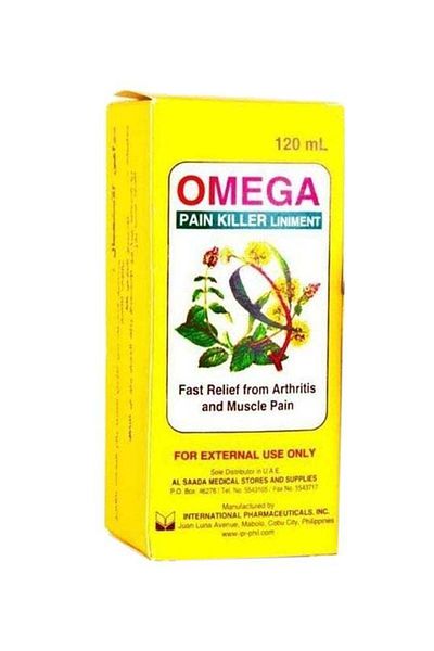 Omega مرهم مسكن للألم سريع المفعول 120 مل
