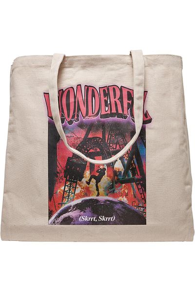 Mister Tee Wunderbare Unisex Oversize-Tragetasche aus Canvas