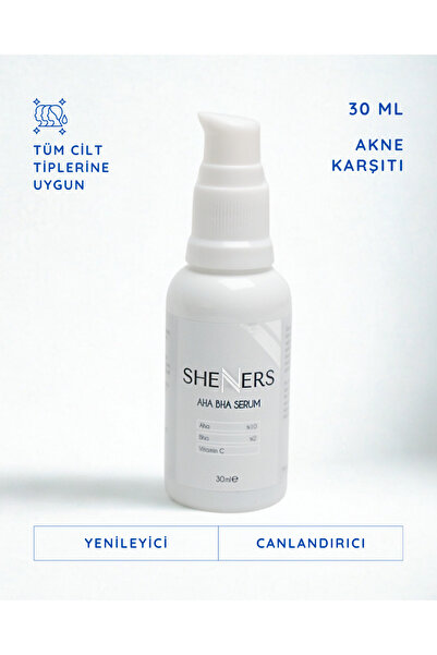 Sheners Canlandırıcı, Cilt Tonu Eşitleyici, Akne Ve Sivilce Karşıtı Aha Bha P...