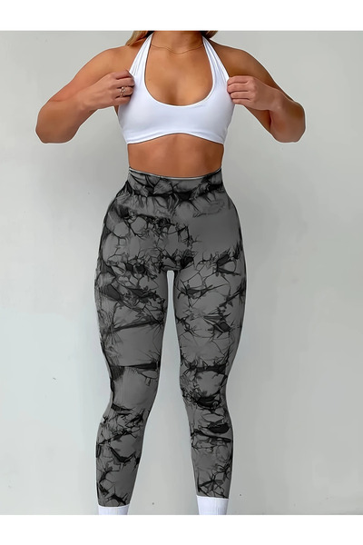 CEDAN Ευέλικτο, μοτίβο μπατίκ, παντελόνι προπόνησης για ανύψωση γλουτών, πλένεται στο πλυντήριο, αθλητικό στυλ