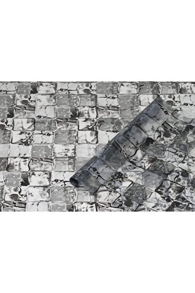 d-c-fix 189-0030 رقائق زجاجية بنمط مكعبات الثلج الفاخرة (45 سم × 1 متر)