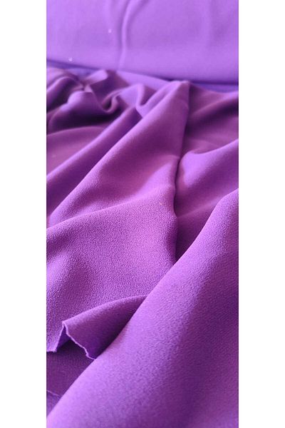 River Fabrics Crepe Fabric Purple