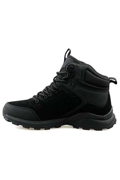 GAMELU Gass Watherproof Waterproof Rubber Sole Outdoor Men's Boots Black