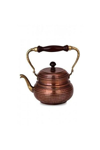 Tanemce Italian Teapot Hand Forged Oxide Copper Teapot