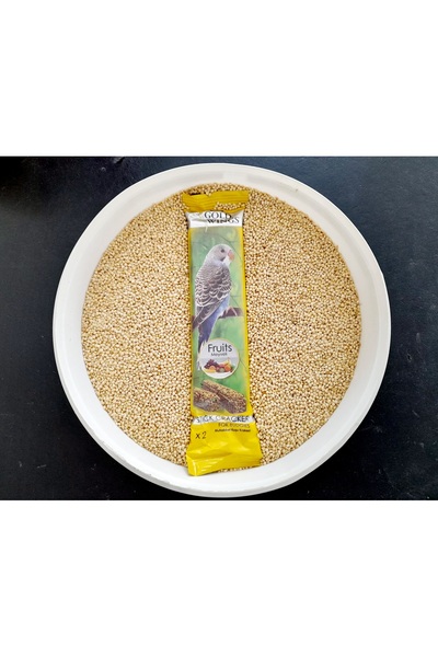 ALTIN EKİN Akdarı Muhabbet Kuşu Yemi Ak Darı 3 Kg