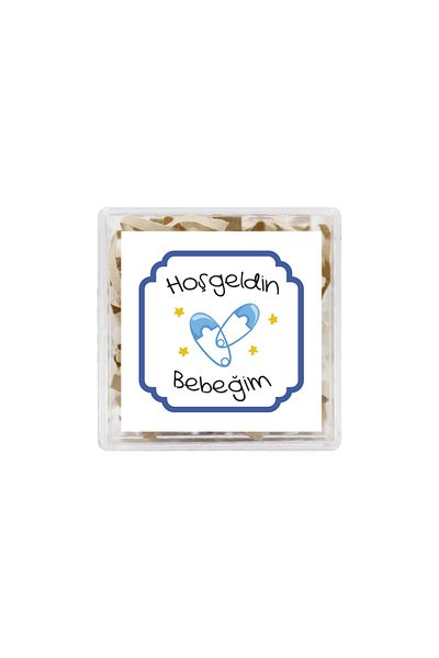 reprodesign 15 Pieces Baby Themed Welcome Sticker - 4.5 cm Model-8