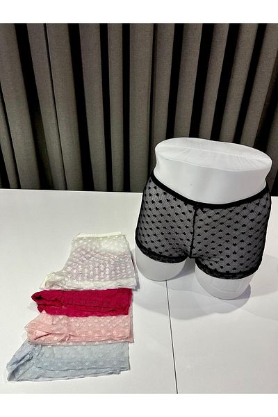 Anıt 5 Pack Women's Heart Boxers