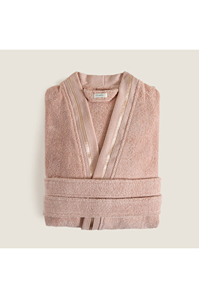 Chakra Chic Erkek Bornoz KOYU SOMON