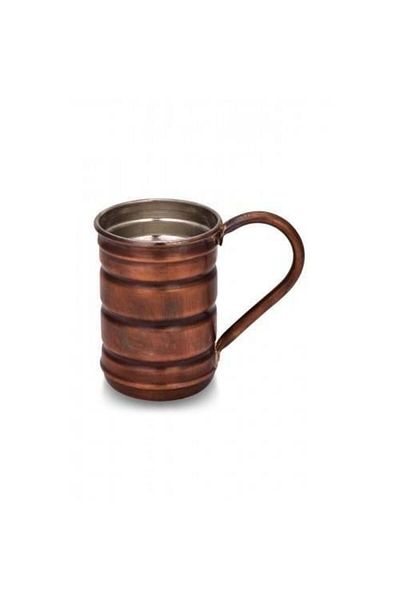 Rotanev Scottish Glass Flat 380 ml Oxide Copper Glass