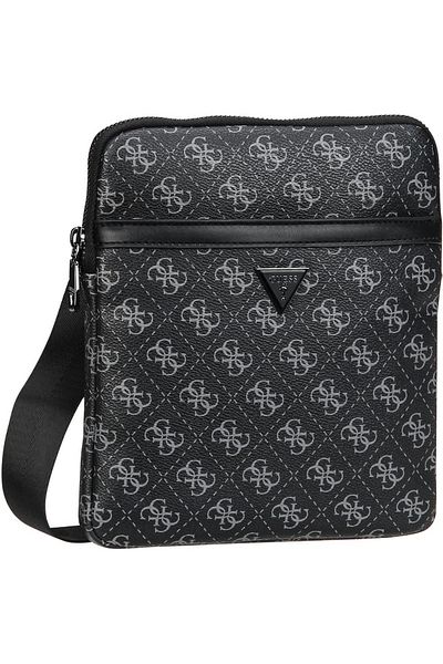 Guess Umhängetasche Milano Grain Double Crossbody Flat