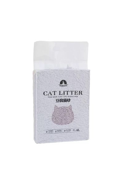 TaoTaoPets Biodegradable Fast Clumping Natural Fresh Tofu Corn Cat Litter 6L ( Lavender)
