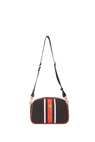 U.S. Polo Assn. Lacquered-White-Red Women's Messenger Bag Us24266