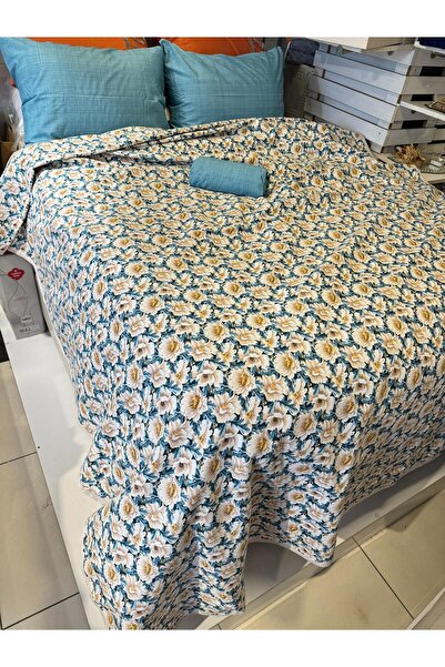 ŞENER HOME Daisy Patterned Sheet Elastic Single Pique Set