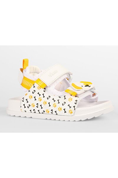Kids Club Shoes Vicco İnkago Orthopedic Children's Sandals White