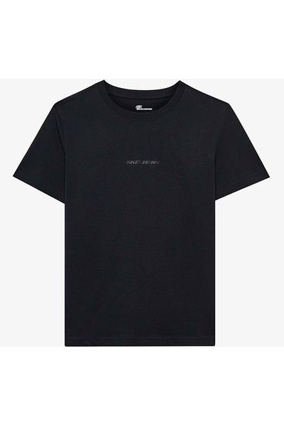 SKECHERS S2510029-001 W Essential Crewneck Γυναικείο αθλητικό μπλουζάκι