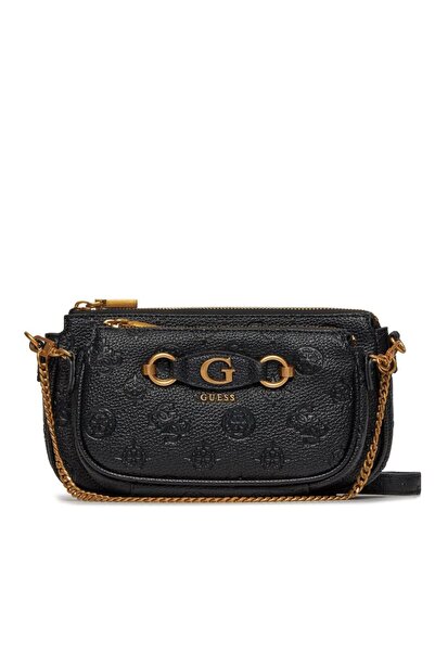Guess 4k Logolu Izzy Mini Çapraz Çanta