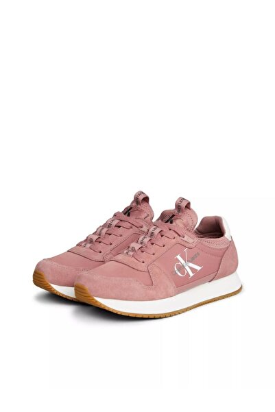 Calvin Klein Kadın Logo Detaylı Pembe Ayakkabı