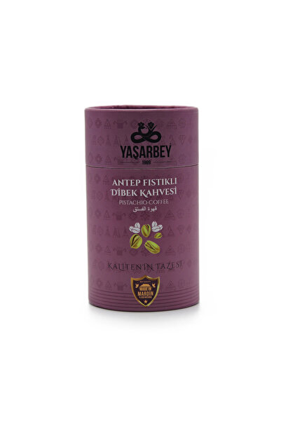 Yaşarbey MARDİN SPECİAL ANTEP FISTIKLI DİBEK KAHVESİ 400 GR-[ÖĞÜTÜLMÜŞ FISTIK PARÇACIKLI]-(HEDİYELİK KUTU)