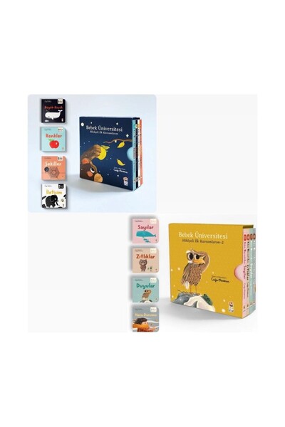 Sincap Kitap Bebek Üniversitesi Set 1-2