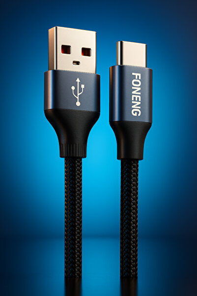 Fibaks Samsung Xiaomi Huawei Apple iPhone 15 16 Plus Pro Max Uyumlu 3A 1 Metr...