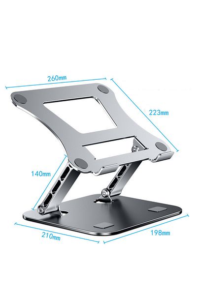 Choice N16-notebook Phone Tablet Stand Adjustable Aluminum Alloy laptop Tablet up to 17 "Laptop Portable Fo