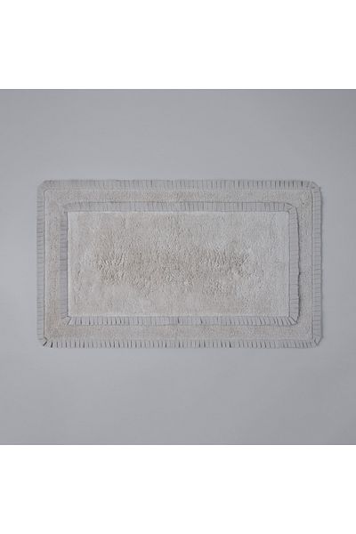 Linens Ruffle Bath Mat 70X120 cm with Mink