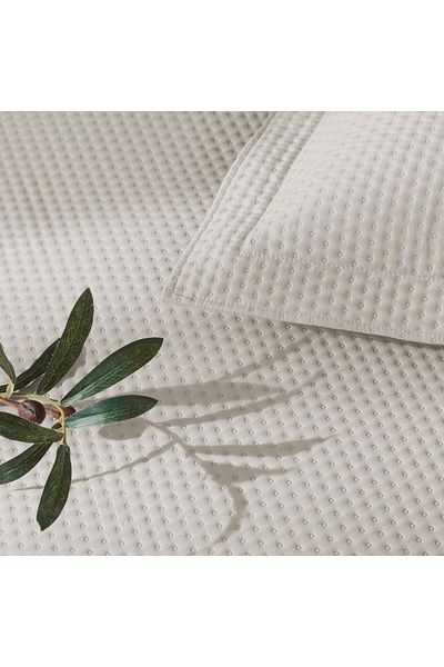 Linens Coffee Tone Mist Double Bed Cover Set