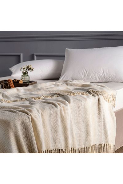 Linens Beige Tv Blanket Jovial Throw