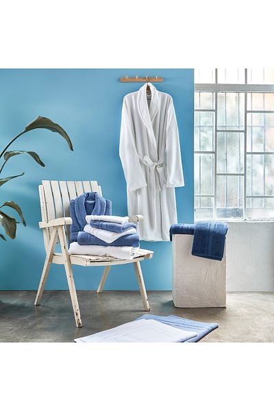 Linens 85X150 cm White Soft Cotton Bath Towel