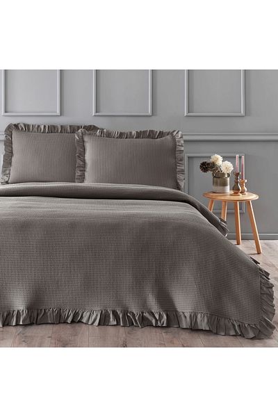 Linens Bsp Double Bed Cover Set Mink