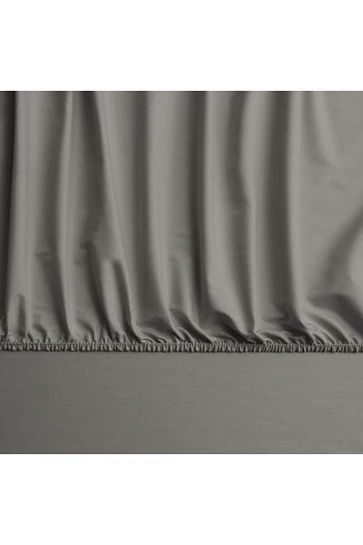 Linens Cotton Satin Mink Single Fitted Sheet - Mix Match