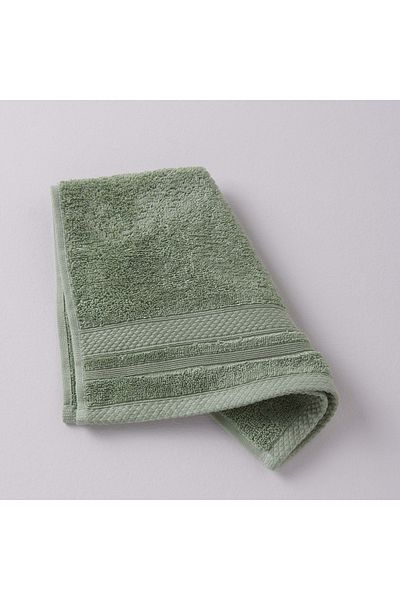 Linens Green Hand Towel - 30X45 cm Soft