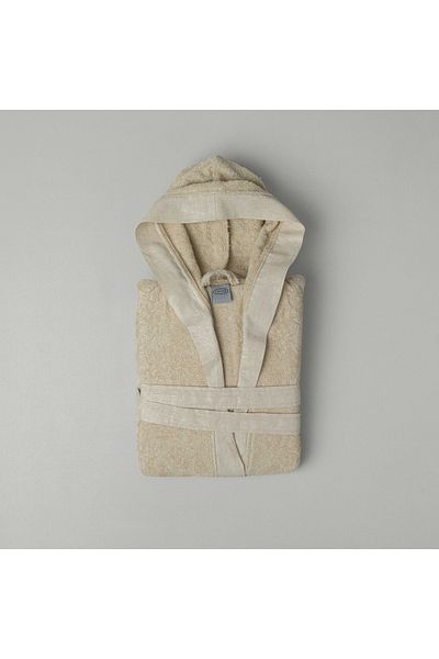 Linens Linty M/L Linen Bathrobe