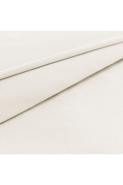 Linens Monty Single Cotton Pike, White Color