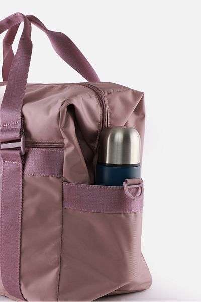 ICONE BAG Large Size Travel Bag, Attachable to Suitcase Handle, Multi-Pocket, Long Strap, Laptop Compartment, Waterproof