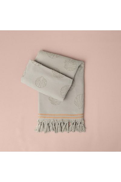 Linens Cowry 90X170 cm Beach Towel Mink