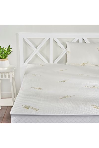 Linens Luxury Bamboo Liquid Proof Extra King Size Bed Mattresses