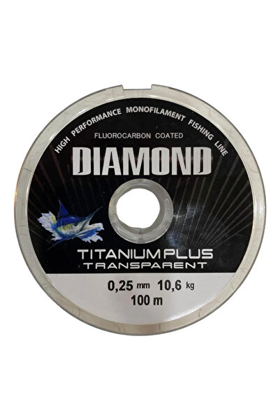 REMIXON Linie de pescuit cu mulinetă Diamond Titanium Plus Power 100 Mt