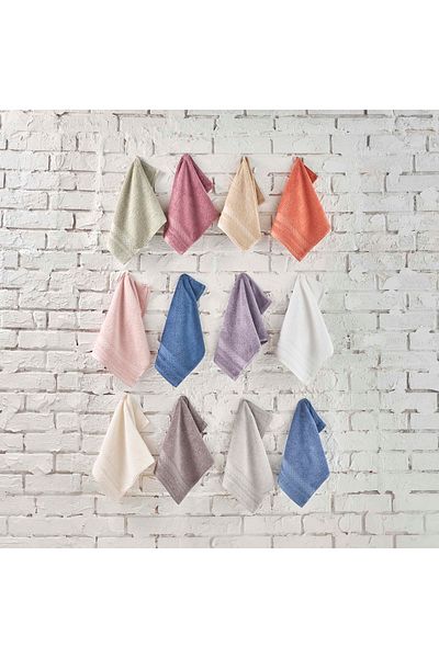 Linens Soft Cotton 30X45 cm Hand Towel Green