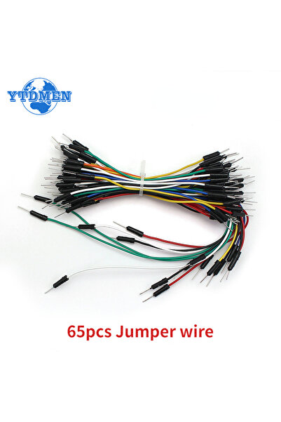 Choice مجموعة أسلاك توصيل لوحة التجارب MB102، 65 قطعة، لوحة تجارب 830 نقطة، ا...