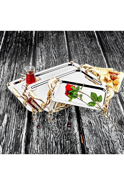 ÖZLİFE صينية شاي صغيرة الحجم من إكرين