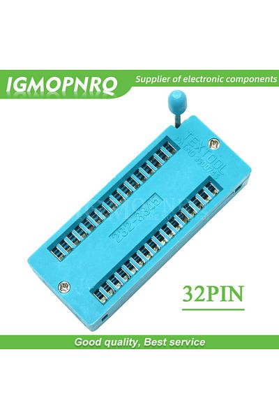 Choice 32p 1pcs Ic Lock Seat Zif Socket Test Universal Zif Sockets 14pin/16pin/18pin/20pin/24pin/28pin/40pi