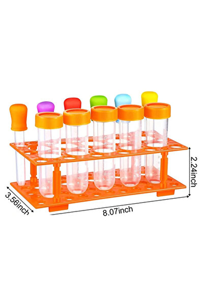 choice2 أنابيب اختبار بلاستيكية للأطفال مع قطارات، أدوات تعليمية، أنابيب اختب...