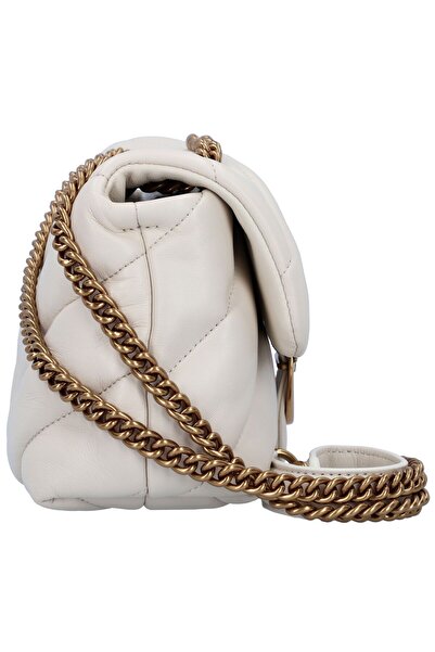 PİNKO Geantă Love Puff de umăr din piele 21 cm