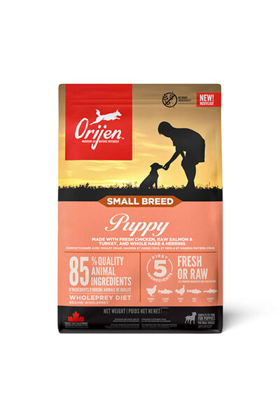 Orijen Puppy Small Breed Dog Food Küçük Irk Tahılsız Yavru Köpek Maması 4,5 Kg
