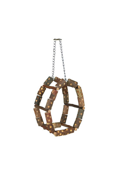 Trixie Doğal Ahşap Paraket Tüneği 11x17x11 Cm