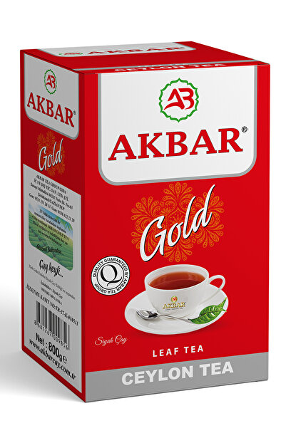 Akbar Gold 800 Gr'lık Saf Siyah Çay